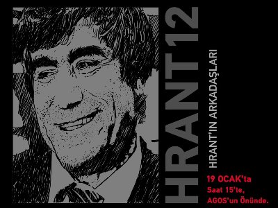 Hrant Dink assassination 12th anniversary remembrance event be held in Istanbul
