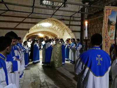 Armenians celebrate Christmas in Nativity Church in Bethlehem (PHOTOS)
