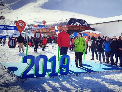 В Гудаури открылась самая длинная в регионе канатная дорога