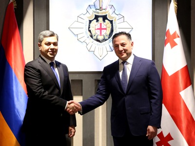 Armenia, Georgia security service chiefs discuss cooperation