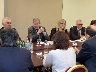 EU Commissioner meets with Armenia civil society representatives (PHOTOS)