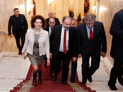 Նիկոլ Փաշինյանը և Աննա Հակոբյանը ներկա են գտնվել Կոմիտասի 150-ամյակին նվիրված համերգին