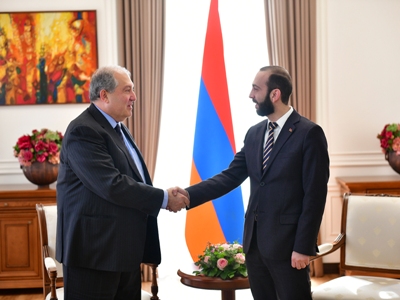 Armenian President meets with National Assembly Speaker