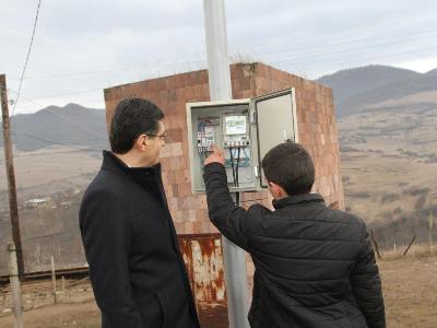 ՎիվաՍել-ը եւ FPWC-ն իրականացրել են սահմանապահ Դովեղ գյուղի փողոցների լուսավորության երկրորդ փուլը