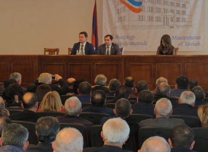 Սուրեն Պապիկյանը ներկայացրել է Տավուշի մարզպետին