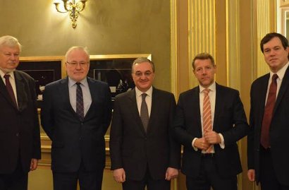 Armenia FM meets with OSCE Minsk Group Co-Chairs