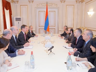 Parliament speaker, France ambassador discuss electoral reforms in Armenia
