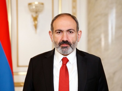 Armenia Premier arrives in Belgium