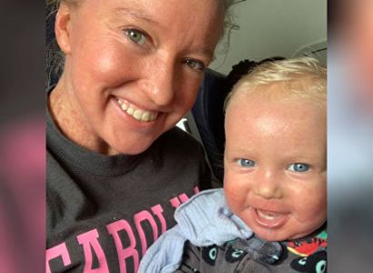 Mother and infant son kicked off American Airline flight because of rare genetic skin condition