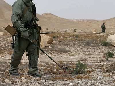Armenia sapper wounded in Syria landmine explosion, foot amputated