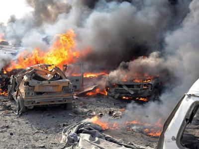 8 killed in powerful blast near Syria's Palmyra