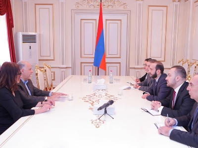 Ararat Mirzoyan meets with Armenian Assembly of America representatives