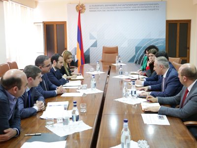 Տիգրան Խաչատրյանը ՀԲ առաքելության հետ քննարկել է «Առեւտրի խթանում եւ որակի ենթակառուցվածքներ» ծրագիրը