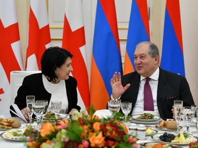 Zourabichvili: Armenia, Georgia have great potential to be developed, powerful countries (PHOTOS)