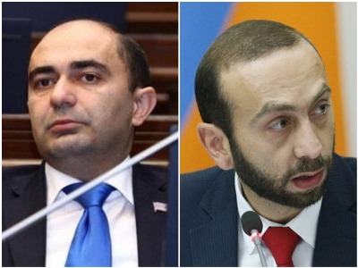 Bright Armenia Party leader and parliamentary speaker meet behind closed doors