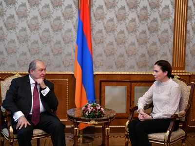 Armenian President receives PACE Monitoring Committee co-rapporteurs