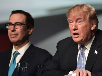 Trump, Mnuchin: US-China trade talks progressing quickly
