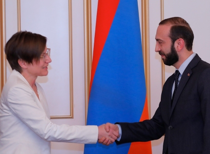Armenian Parliament Speaker receives UNDP Regional Bureau Director
