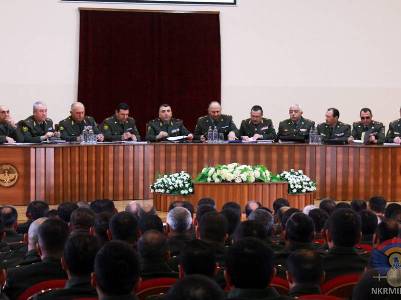 Karabakh Defense Army holds meeting of military council