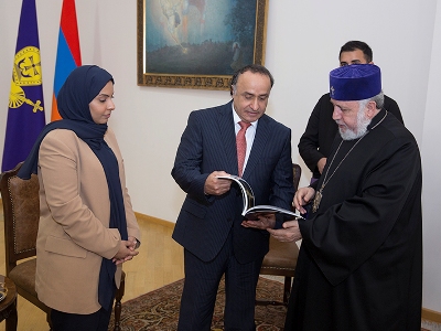 Հայաստանում ԱՄԷ դեսպանը Գարեգին Բ-ին է ներկայացրել իր ծրագրերը