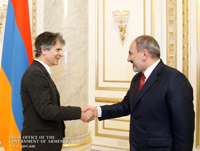 PM and James Tufenkian discuss Tufenkian Foundation's programs