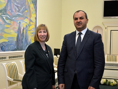 Armenia Prosecutor General meets with US Ambassador to Armenia Lynne Tracy