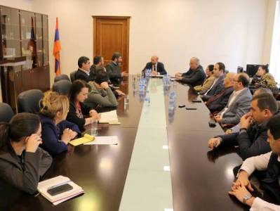 Ջավախահայերի պատվիրակությունն այցելել է սփյուռքի նախարարություն