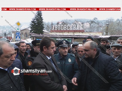 Protest actions being held in Armenia’s Dilijan