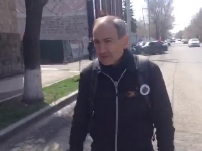 Armenia PM posts memory on Facebook on beginning of his rally
