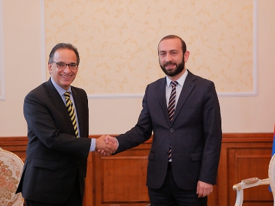 Բրազիլիայի դեսպանը Արարատ Միրզոյանին է ներկայացրել հայ-բրազիլական հարաբերությունների օրակարգը