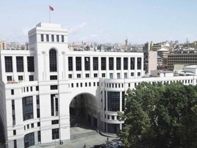 Armenia MFA: No alternative to peaceful, negotiated resolution of Nagorno-Karabakh conflict