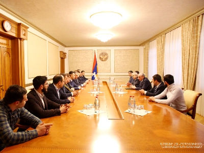 Karabakh President receives delegation of Armenian Republican Party