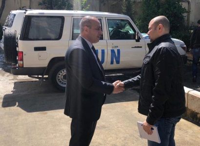 Armenia's humanitarian mission in Syria meets with UN representative