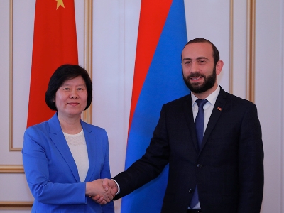 Արարատ Միրզոյանն ընդունել է Շեն Յուեյուեի գլխավորած պատվիրակությանը