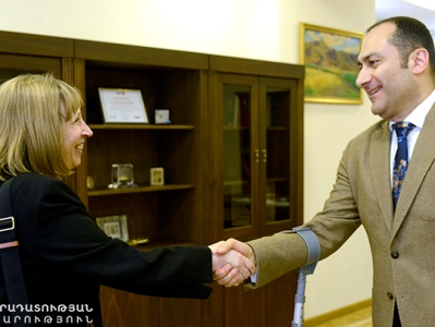 Արդարադատության նախարարն ու ԱՄՆ դեսպանը համագործակցությունը խորացնելու պայմանավորվածություն են ձեռք բերել