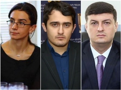 Armenia PM appoints deputy justice ministers