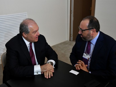 Armenia President discusses issue of expanding Majid Al Futtaim holding