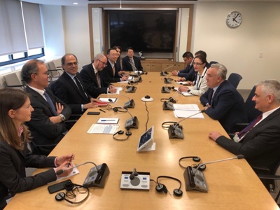 Armenian Central Bank chairman meets with representatives of IMF and World Bank