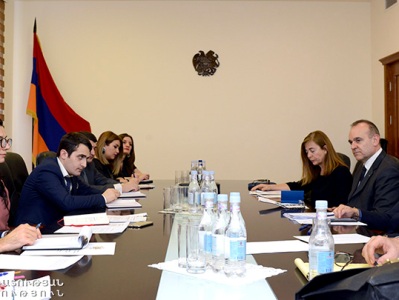 Արդարադատության փոխնախարարն ընդունել են Իտալիայի դատական իշխանության ներկայացուցիչներին