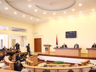 «Արցախում ապահովվել է կայուն առաջընթաց»․ Բակո Սահակյանը՝ 2018 թվականի ծրագրի կատարման ընթացքի մասին