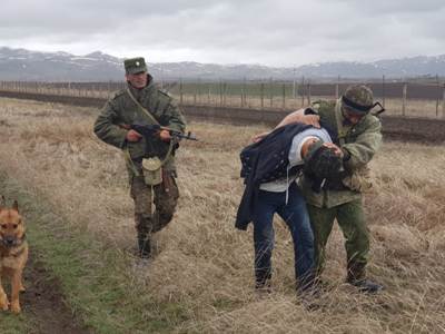 Russian border guards detain Turkey national who illegally crossed Armenian-Turkish border