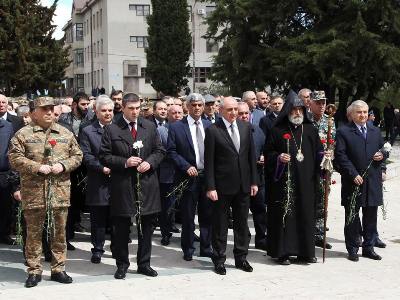 Artsakh parliament speaker: Only independent statehood is guarantee for ruling out genocide