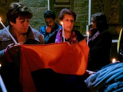Jerusalem-Armenians hold torch-lit march dedicated to 104th anniversary of Armenian Genocide