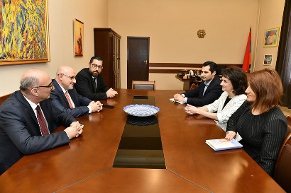 Armenian PM’s wife hosts representatives of Board of Directors of Armenian Bar Association