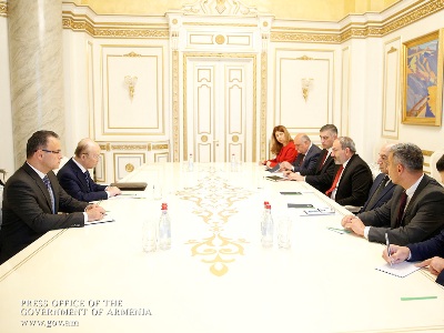 Armenian Prime Minister receives IAEA Director General