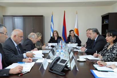 Armenian, Greek, Cypriot FMs to hold first meeting in early June