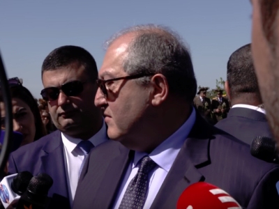Armenia President: Evaluating government's actions is not President's job