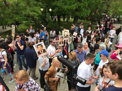 Concert dedicated to Victory Day held at Kirov Children's Park in Yerevan