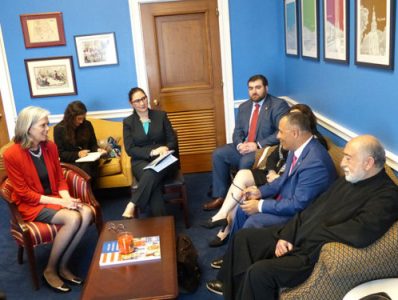 ANCA leaders press congress to appropriate Artsakh aid, pass Armenian Genocide resolution, replace Madrid Principles