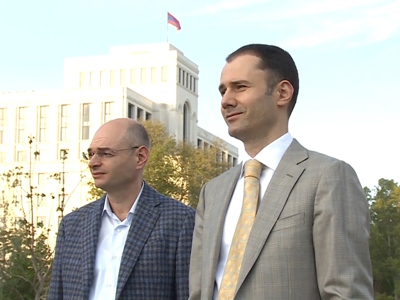 Подарок Микаела и Карена Варданянов городу Еревану